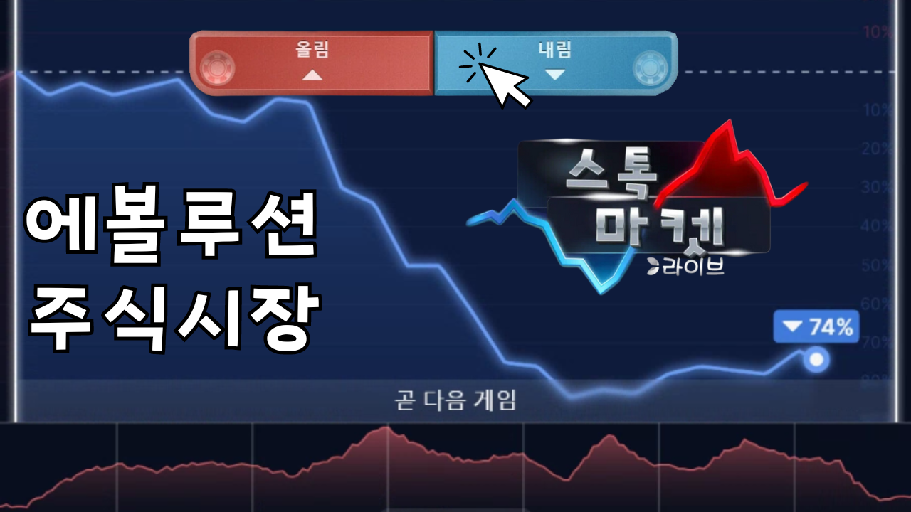 에볼루션 주식시장(Stock Market) 신규게임 소식